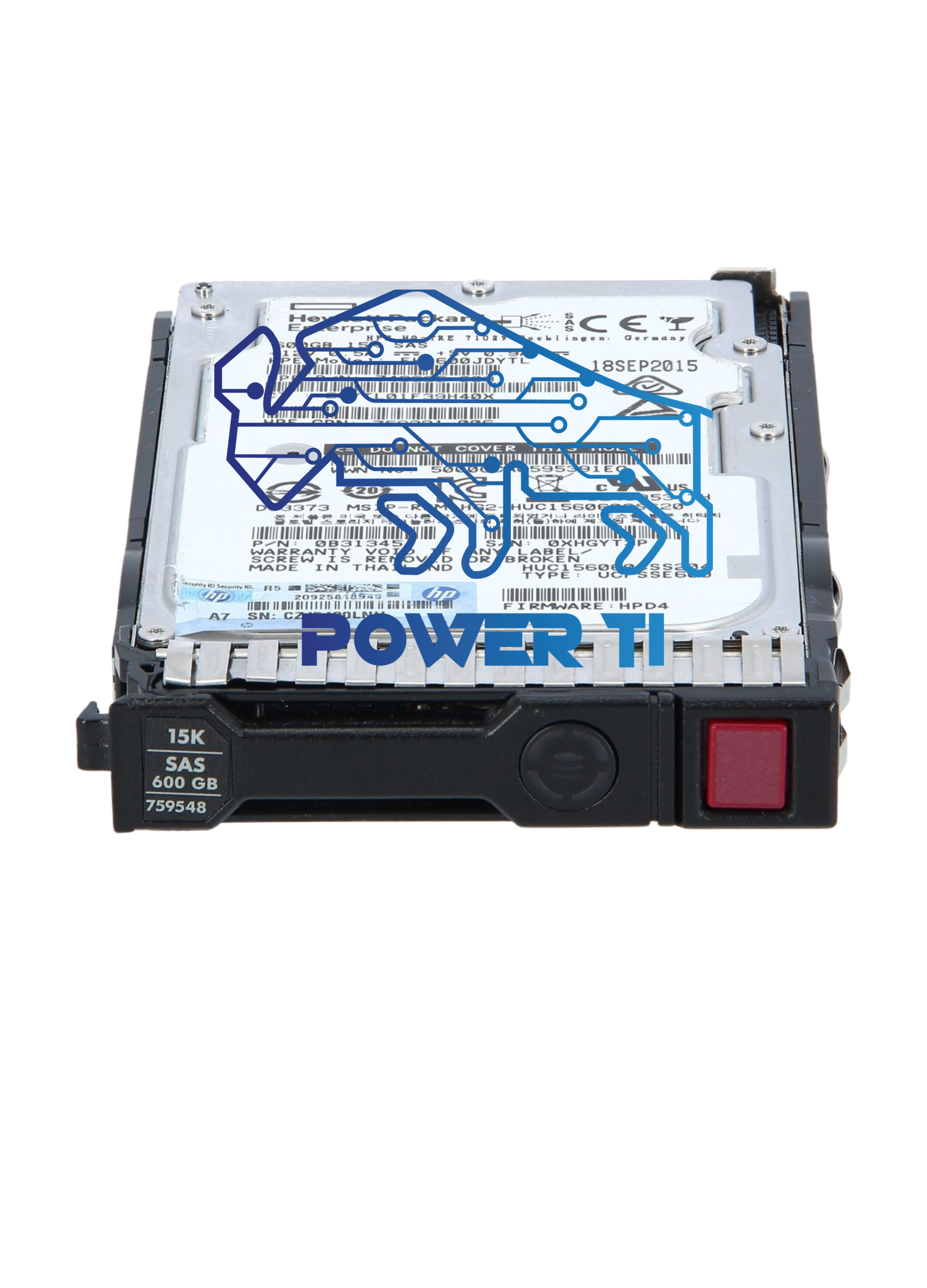 Disco Duro HP 600GB 12G SAS 15K rpm SFF | 759212-B21 759548-001