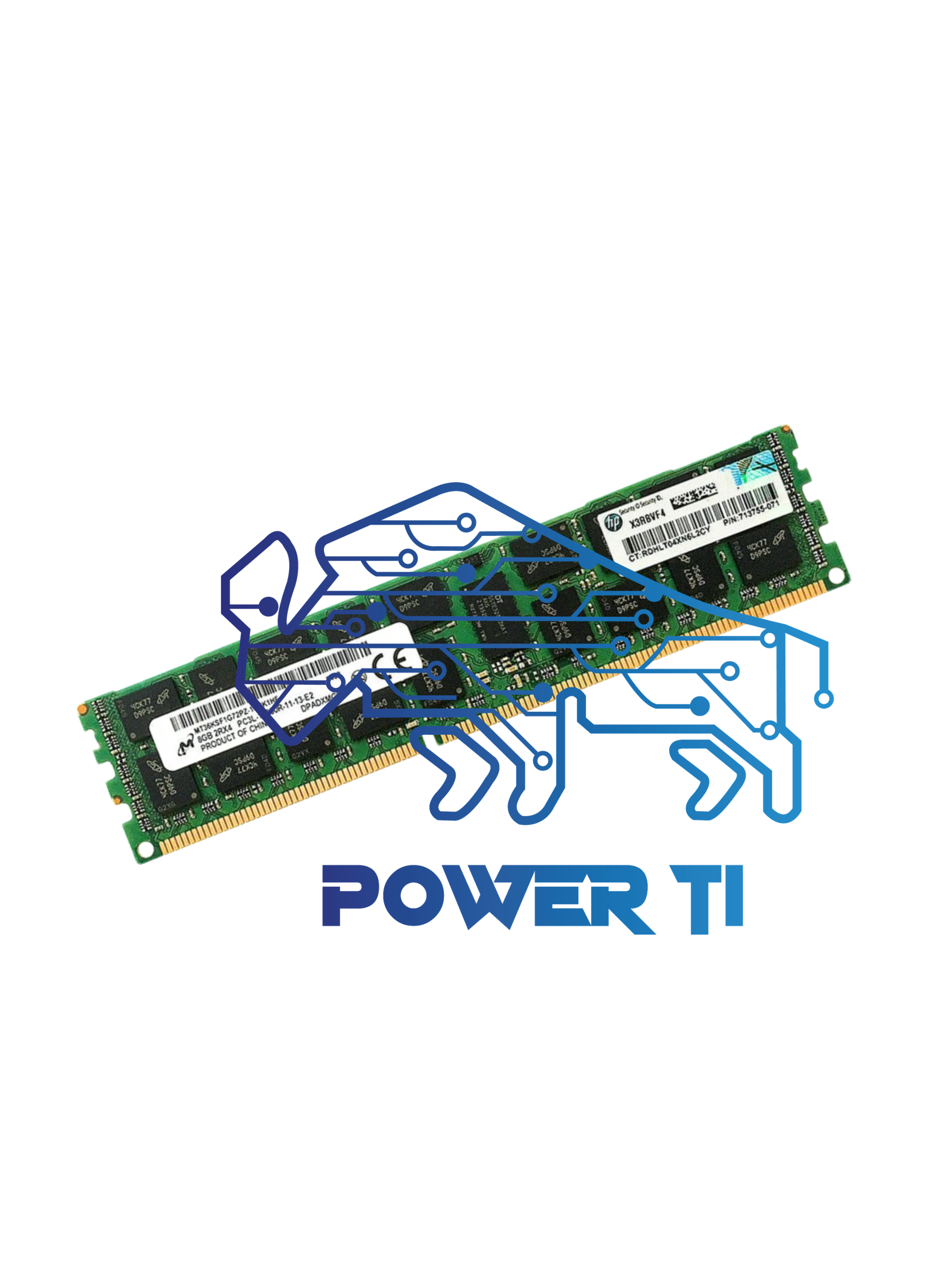 HP Memoria Proliant 8GB PC3L-12800R LV R713983-B21713983-B21DIMM | 713983-B21 715283-001 713755-071