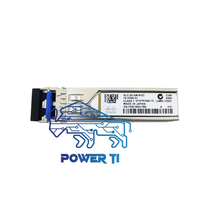 Transceiver Cisco GLC-ZX-SM-RGD 1000BASE-ZX SFP 80km Industrial MONOMODO | GLC-ZX-SM-RGD
