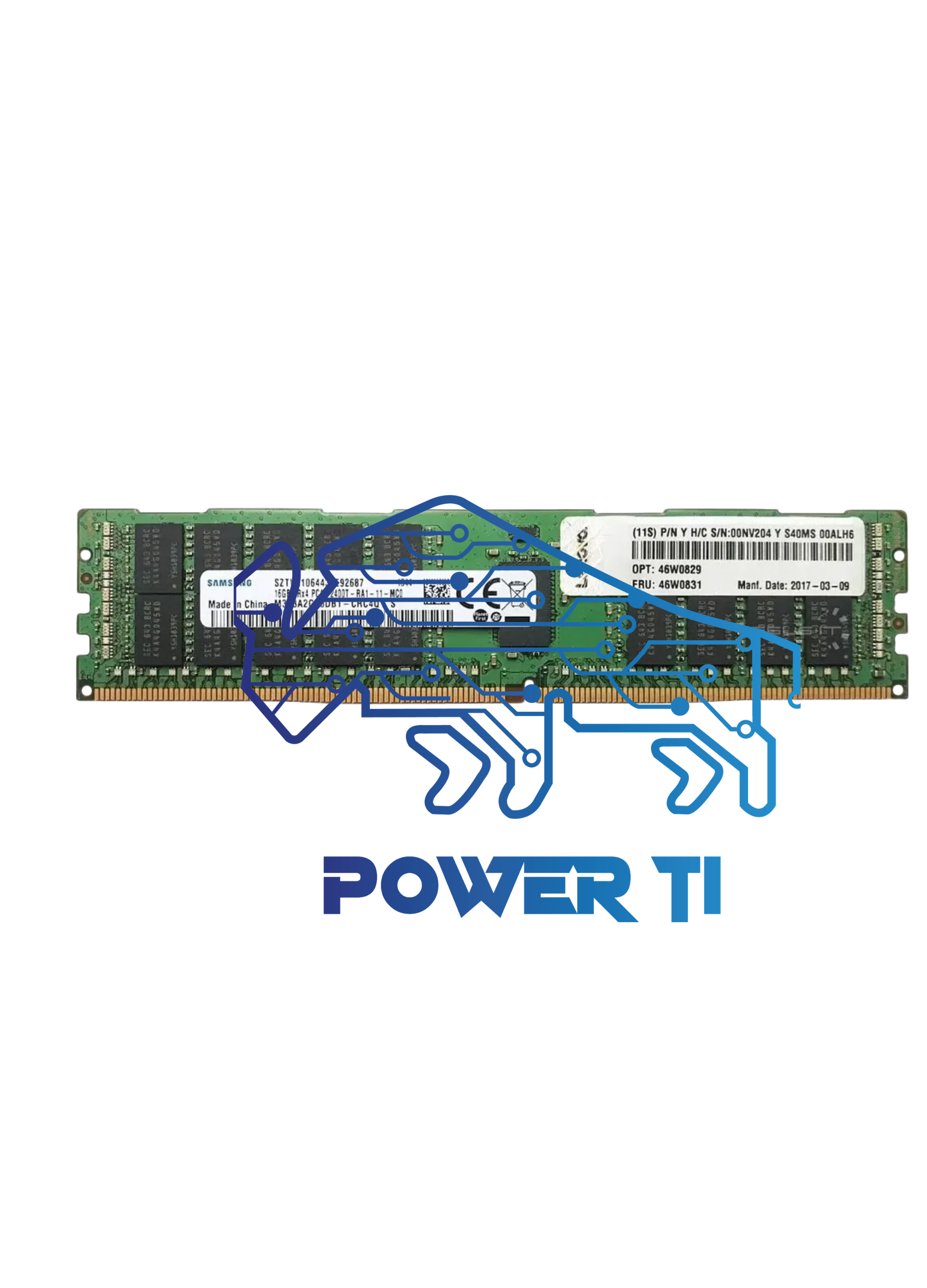 IBM Lenovo Memoria 16GB Pc4-2400T RDIMM | 46W0829 46W0831 4X70G88319