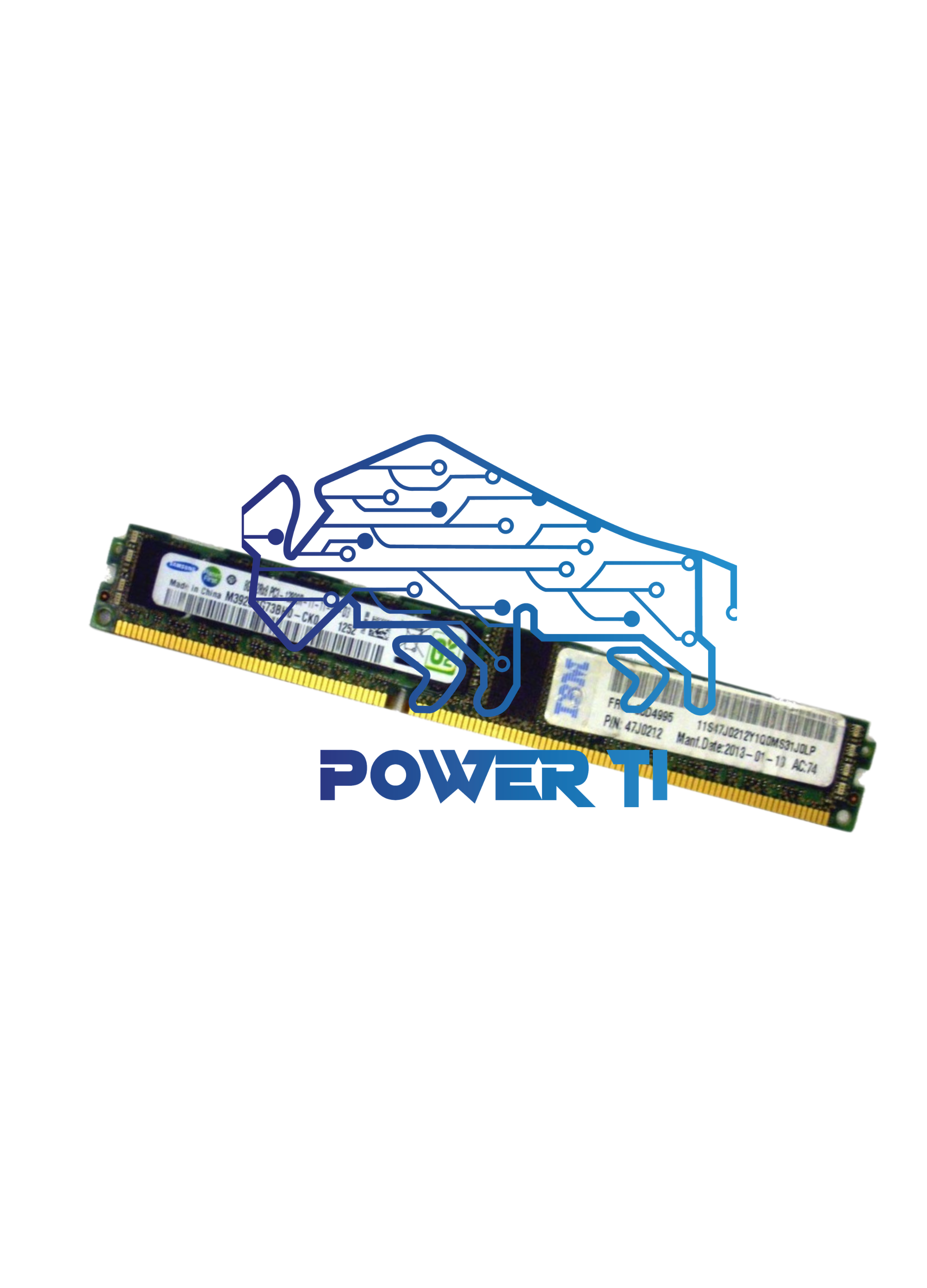 IBM Memoria 8gb DDR3 PC3-12800R RDIMM | 00D4993 00D4995 47J0212