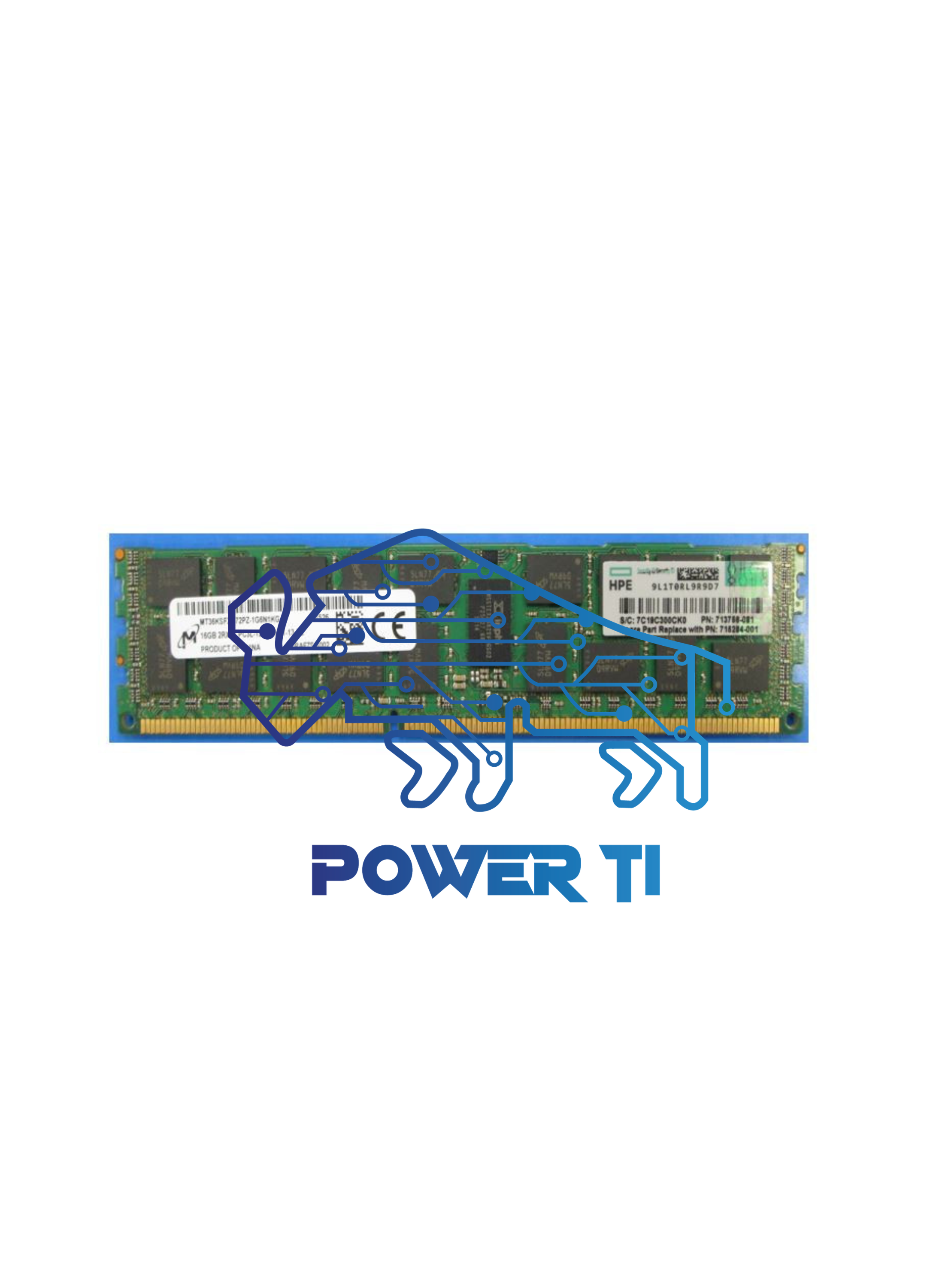 HP Memoria Proliant 16GB PC3L-12800R RDIMM | 713985-B21 715284-001 713756-081